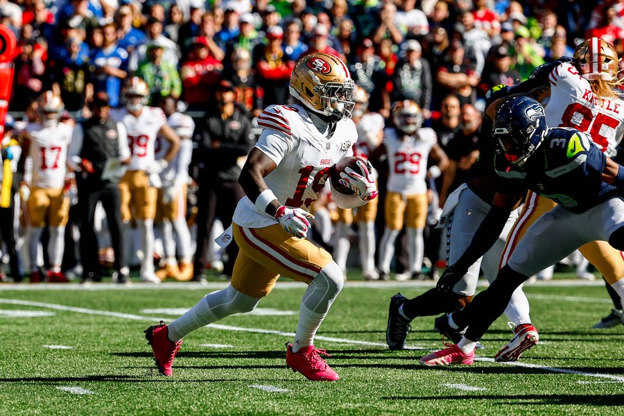 Deebo Samuel will miss some time, leaving the 49ers four available receivers