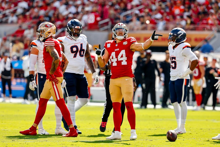 Juszczyk practiced in full, and Lynch says there is a chance he plays Monday
