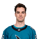 Andre Gasseau, headshot in a San Jose Sharks sweater, from the league's 2026-27 player images.